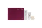 Reflections Makeup Kit by Jane Iredale for Women - 3 Pc Gift Set 0.26oz Glow Time Highlighter Stick - Solstice, 0.03oz 24-Karat Gold Dust, 0.24oz Smooth Affair Illuminating Glow Face Primer Mini
