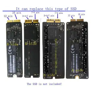 PCIe M.2 NGFF 轉 2013 2014 2015 2017 Macbook Air Pro SSD 轉接卡