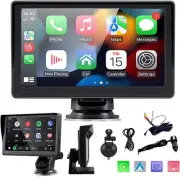 Car Television Wireless Carplay& Android Auto Screen, Portable Car Stereo,7 inch