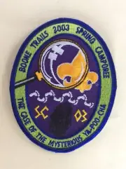 Greater St. Louis Council 2003 Boone Trails District patch