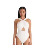 二手 HOT LIST BODYSUIT 牛奶白 /S