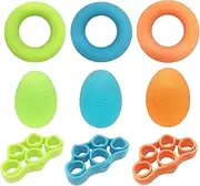 Finger Stretcher,Strength Trainers | Grip Trainer Finger Stretcher Exerciser Hand Gripper Strength Ring Stress Ball for Musician