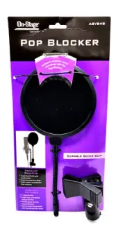 On-Stage Stands 4-inch Pop Blocker. Free Shipping!!!