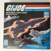 Hasbro ⭐ GI Joe Skystriker & Night Raven⭐ 150 Pieces Construction Set 5+ ~NEW