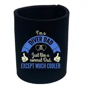 Ow Im A Diver Dad - Funny Novelty Stubby Holder