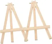 HAMPPLIES 2pcs Display Easel Stand Mini Tripod Card Holder for Photos Business and Tabletop Use Lightweight and Sturdy Design for Weddings Offices and Collectibles