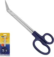 Extra Long Handle Toenail Scissors Clippers Cutter Thick Toe Nails Cuticle Ingrown Toenail 19cm Chiropody Podiatry Back Pain Manicure Pedicure Perfect for Seniors
