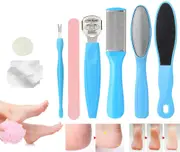 8pcs Manicure Foot Rasp File Hard Dead Skin Remover Pedicure Peeling Tools Kit