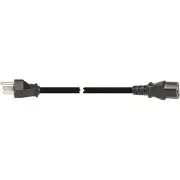 1pc ORION FANS 28131-910-01 Cord, Power,5-15P Plug,C13,3 Cond SJT Cbl,9'10",18