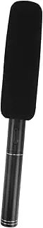 Generic Simulation Interview Microphone Fake Microphone Fake Mics Mic Prop Black Metal