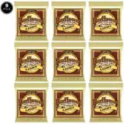 9 SETS Ernie Ball Earthwood 80/20 Bronze LT 11-52 Acoustic Guitar Strings 2004