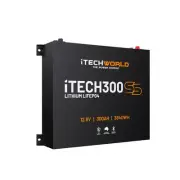 iTechworld Super Slim iTECH300SS Deep Cycle Lithium Battery with Bluetooth LiFeP