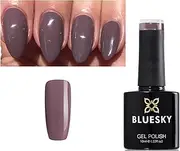 BLUESKY Gel Nail Polish BP07 [Mulberry] Purple Magenta Soak Off LED UV Light - Chip Resistant & 21-Day Wear 10ml