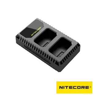 NITECORE USN1 液晶顯示 USB 雙槽快充充電器 For Sony NP-FW50 公司貨