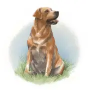 Dog Labrador Yellow Overglaze Ceramic Decals