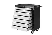 Giantz 7 Drawer Tool Box Cabinet Chest Trolley Storage Garage Toolbox Grey