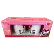 Disney Mickey & Minnie Mouse Twin Mug Set