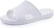 shevalues Shower Shoes for Women with Arch Support Quick Drying Pool Slides Lightweight Beach Sandals with Drain Holes