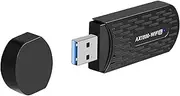 Wireless USB WiFi Adapter for PC Laptop, 900Mbps Dual 5Dbi Antennas 2.4 GHz/574 Mbps and 5 GHz/1201 Mbps WiFi Adapter for Computer PC