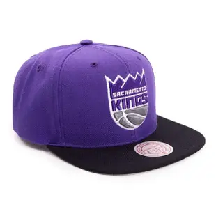 【Mitchell & Ness】NBA TEAM 2 TONE 2.0 Snapback NBA 經典平帽沿 國王 紫(Snapback 經典平帽沿 棒球帽)