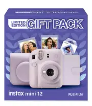 Fujifilm Instax Mini 12 Instant Camera Limited Edition Gift Pack - Purple
