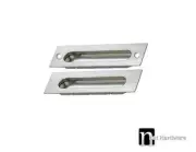 2 Flush Pulls (1 Pair) - Sliding Door Handles (1144)