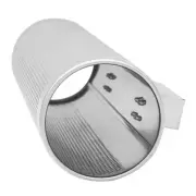 Stainless Steel Metal Guiro Musical Percussion Instrument With Scrap HR6