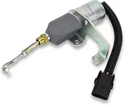XTevu Shut Down Solenoid Valve, Engine Stop Control Valve, Compatible with Deutz, 3974947 DC24V Fuel Cut Off Solenoid, Engine Shutdown Switch