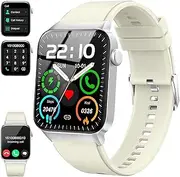 Donerton Smart Watch for Men Women, 1.85" Smartwatch (Answer/Make