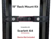 Rack Mount Kit for Scarlett 4i4 4th Gen 1.5U 19” Rack Mount - 4 Variations