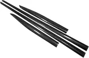 Compatible for Toyota Camry XV70 2018 2019 2020 2021 2022 2023 Side Door Body Trim Strip Molding Part Chrome Stream Lamp Panel Bumper Hoods(Carbon Fiber)