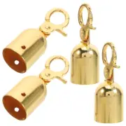 4 Pcs Concierge Railing Hook Cord Stopper Ends Decking Rope Guardrail Cap