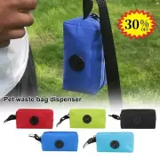 1pcs Pet Puppy Dispenser Waste Dog Poo Pick-Up Bag Travel Poop Holder Hook Pouch