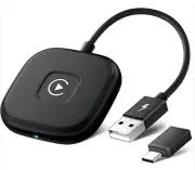 Android Auto Wireless Adapter for OEM Factory Wired Android Auto Cars Plug