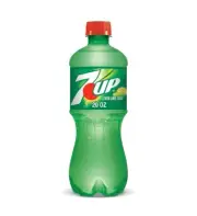 (3) 7Up 7 Up Lemon Lime Soda Pop Soft Drink 20 oz Bottles