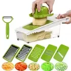 Mandoline Slicer Vegetable Potato Slicer Grater Cutter Chopper, Julienne Slic...