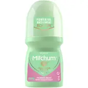 Mitchum Women's Roll On Powder Fresh Antiperspirant & Deodorant 50ml