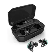 T3S All In One TWS Smart Touch bluetooth 5.0 Headset LED Display Stereo Bass Waterproof Earphone With 3300mAh Charging Box for Xiaomi