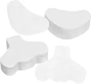 LIFKOME 200 Pcs Nose Patches Chin Cleansing Pads Soft Cotton Nose Strips for Deep Cleansing Gentle Skin Versatile Facial Pore Strips for All Skin Types Easy to Use