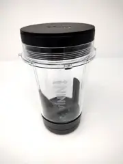 Ninja Foodi 14oz Power Nutri Bowl Smoothie Maker Blender Cup & Storage Lid, New