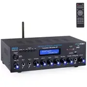 Pyle PDA63BT Wireless Bluetooth USB/SD/AUX FM Radio Home Audio Receiver