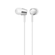 Sony MDR-EX155AP In-Ear Headphones (White)