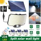 234 LED Solar Wall Flood Light Motion Sensor Security Yard Garden Outdoor Lamp