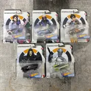 Hot Wheels Overwatch 2020 Character Cars Complete Set of 5 Vehicles Tracer Genji
