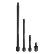 5" 10" 15" Socket Extension Set with 1/2" Drive Universal Joint Socket 4 Pcs
