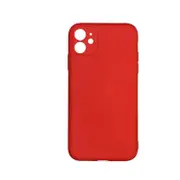 Case Silicone Cover Thin Soft Slim - For Apple iPhone 7 Plus / 8 Plus (Red)