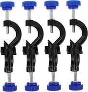 Veemoon 4pcs Aluminum Lab Retort Clamps Lightweight Multi Function Clips for Supporting Flasks and Tubes Easy to Install Lab Equipment Accessories and Convenient for Various Laboratory