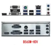 For ASRock B560M-HDV I/O Shield Back Plate BackPlate Blende Bracket