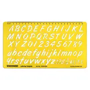 Alphabet Lettering Template Drafting Tools Lower Case Upper Case and Numbers Alphabet Letter Stencils