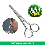 Grooming Scissors – Rounded Tip for Ear, Nose, Mustache & Beard, Safe Baby Shear